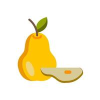 pear icon design vector