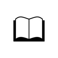 open book icon design vector