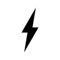 lightning icon design vector template