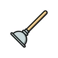 plunger icon design vector