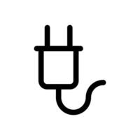 plug icon design vector