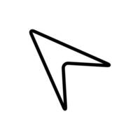 pointer arrow A1 vector