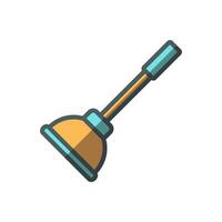 plunger icon design vector