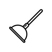 plunger icon design vector