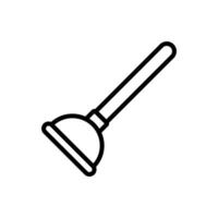 plunger icon design vector