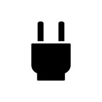 plug icon design vector