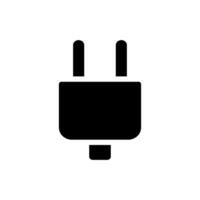 plug icon design vector