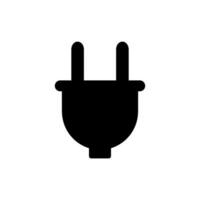 plug icon design vector