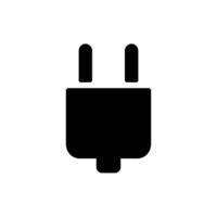 plug icon design vector