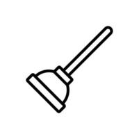 plunger icon design vector