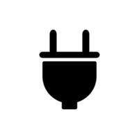 plug icon design vector