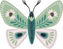 ornamental borboleta. ilustração png