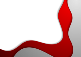 Red and grey abstract wavy background png