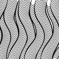 Vector abstract background of lines in black and white colors