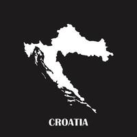 icono de la bandera de croacia vector