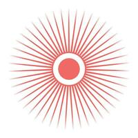 Vector Spiral circle shape on line dynamic abstract square vector background