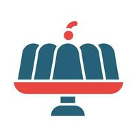 Jelly Vector Glyph Two Color Icon For Personal And Commercial Use.