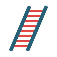 Ladder Vector Glyph Two Color Icon For Personal And Commercial Use.