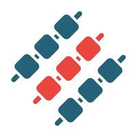 Marshmallow Vector Glyph Two Color Icon For Personal And Commercial Use.