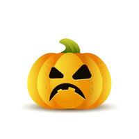 Halloween cartoon pumpkin vector