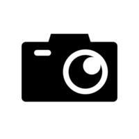 Camera silhouette icon. Shooting. Photography. Vector. vector