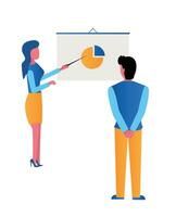 People work vector flat illustration