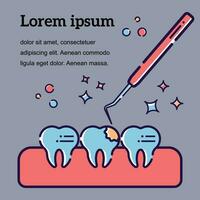 Dental vector card