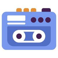 walkman icon illustration for web app, etc vector