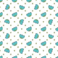Spring vector seamless pattern