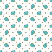 Spring vector seamless pattern