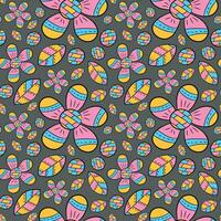 Spring vector seamless pattern