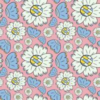 Spring vector seamless pattern