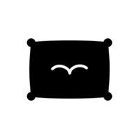 pillow icon design vector