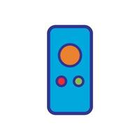 remote icon design vector