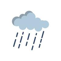 rainy icon design vector  template