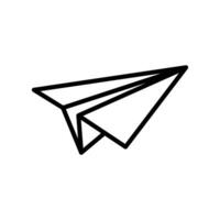 paper plane icon vector illustration design