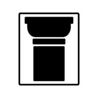 pillar icon vector template