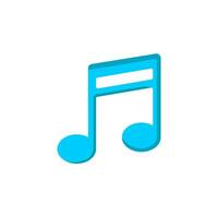 note music icon design vector