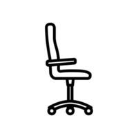 office chair icon design vector