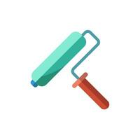 paint roller icon design vector