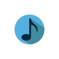 note music icon design vector