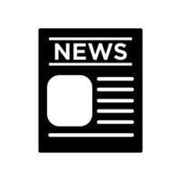 newspaper icon design vector