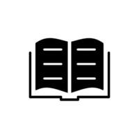 open book icon design vector