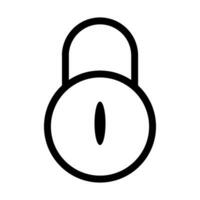 padlock icon design vector