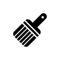 paint brush icon design vector