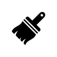 paint brush icon design vector