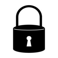 padlock icon design vector