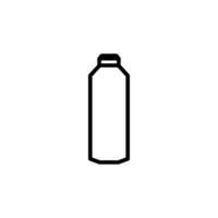 milk bottle icon design vector