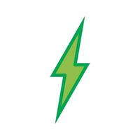 lightning icon design vector template