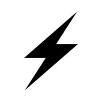 lightning icon design vector template